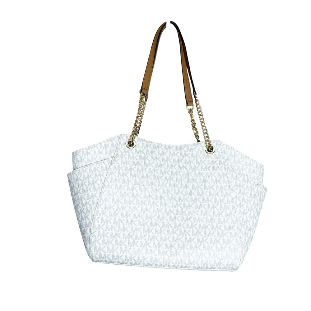 Michael Kors Jet Set Large Signature Logo‎ Shoulder Bag - Picture 6 of 11